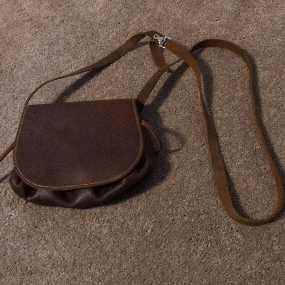 Handmade Leather Crossover from Crete